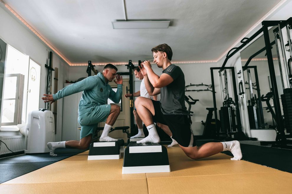 Training im BOLLWERK Potsdam: Partner- und Teamworkouts
